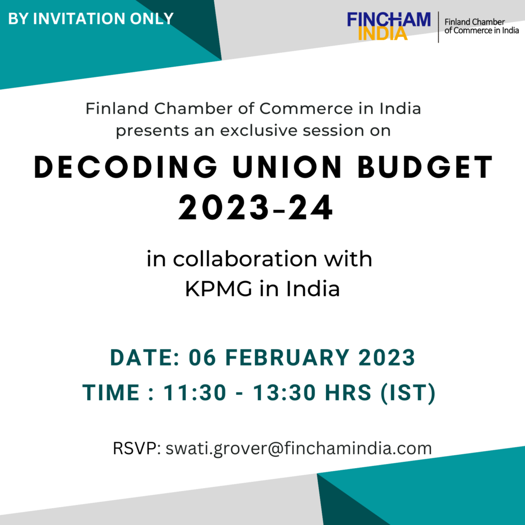 Decoding Union Budget 2023-24 In Collaboration With KPMG In India